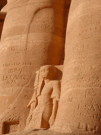 Tempel von Abu Simbel Foto 