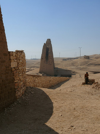 Eingang zu Tempel der Hatschepsut Foto 