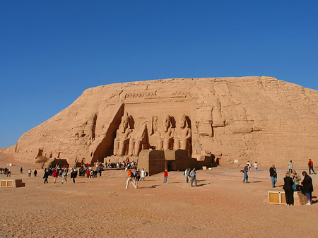 Tempel mit Himmel Foto 