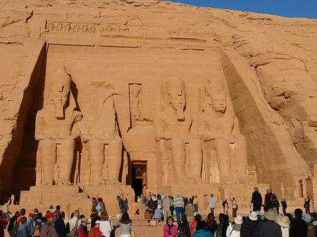 Tempel mit Himmel Foto 