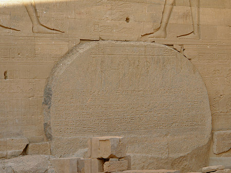 Hieroglyphen Foto 