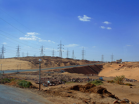 Foto Strommasten - Aswan