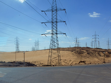 Foto Strommasten - Aswan