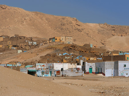 Fotos Fahrt zu den Kolossen von Memnon