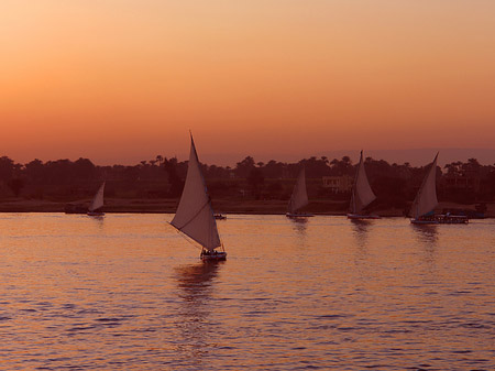 Fotos Sonnenuntergang | Luxor