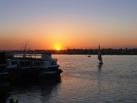 Fotos Sonnenuntergang | Luxor