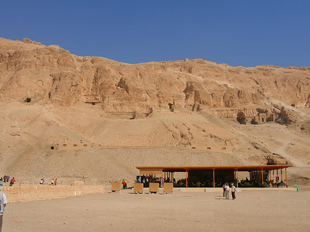 Eingang zu Tempel der Hatschepsut Foto 