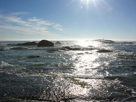 Fotos Blick vom Strand auf das Meer | 