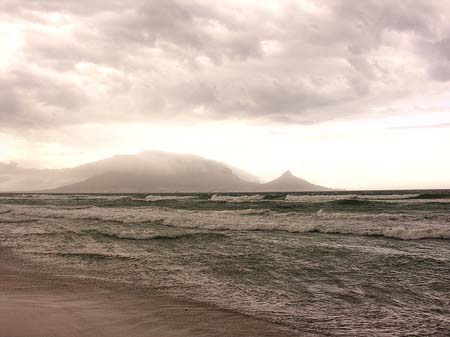 Strand von Kapstadt Foto 